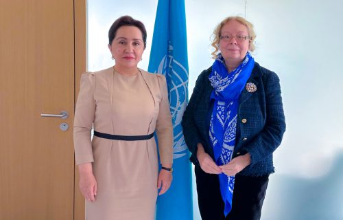 Танзила Нарбаева посетила Женеву и встретилась с заместителем генсека ООН