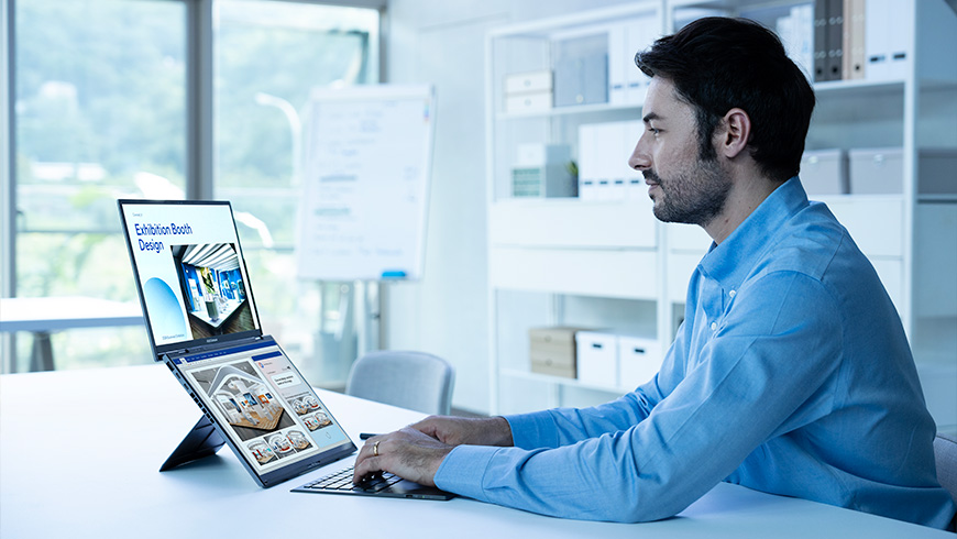 Представлен новый ASUS Zenbook Duo: с двумя экранами жизнь становится вдвое продуктивнее