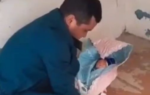 УВД Кашкадарьи отреагировало на инцидент с найденным под лестницей младенцем