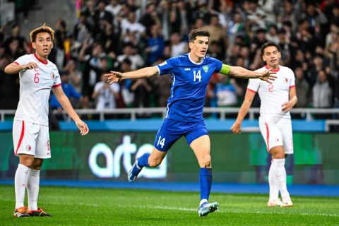 Сборная Узбекистана всухую одолела Гонконг в матче отбора на ЧМ — видео голов