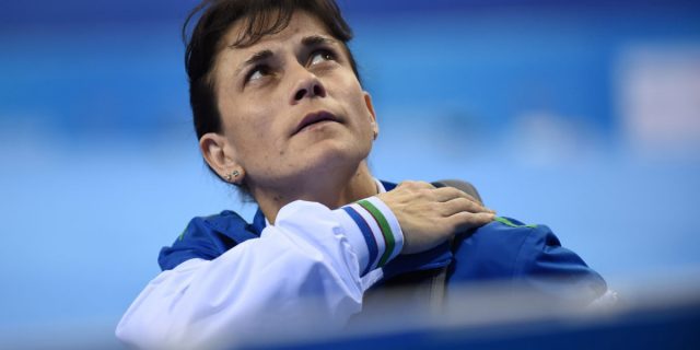 Оксана Чусовитина завоевала серебряную медаль в своей коронной программе в Турции