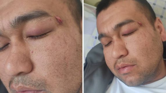 В Ферганской области родственники школьника избили учителя физкультуры — видео