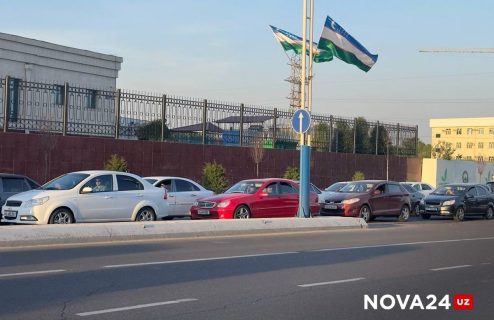 В Ташкенте произошло крупное ДТП с участием сразу пяти машин