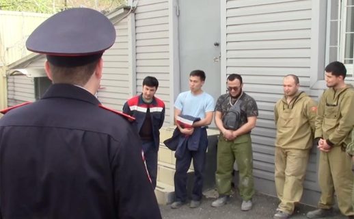 В России 15 узбекистанцев устроили массовую драку