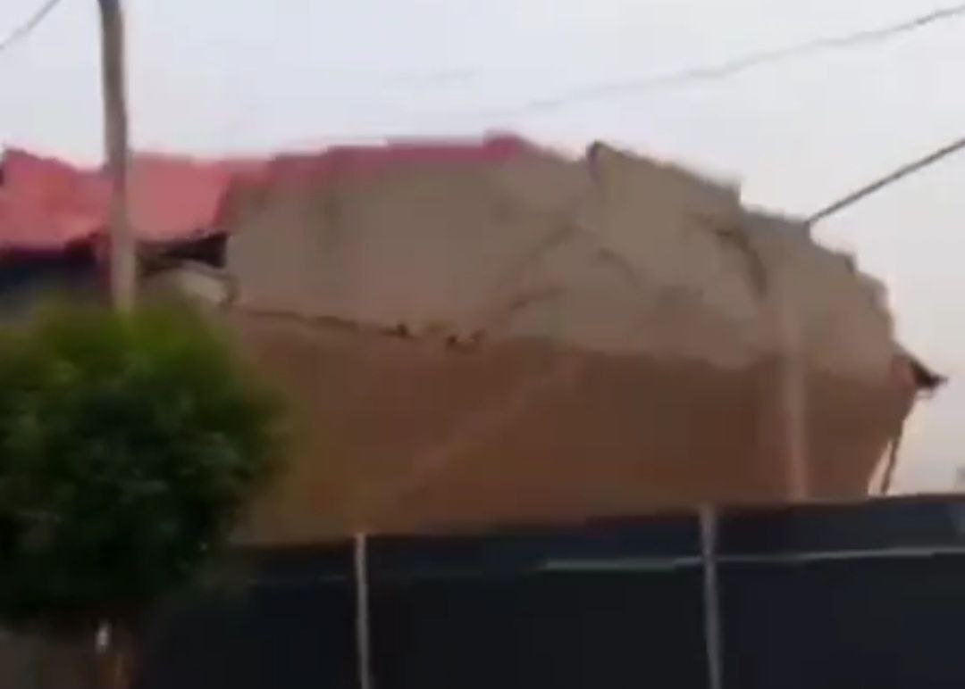 В Самарканде обрушился частный дом — видео