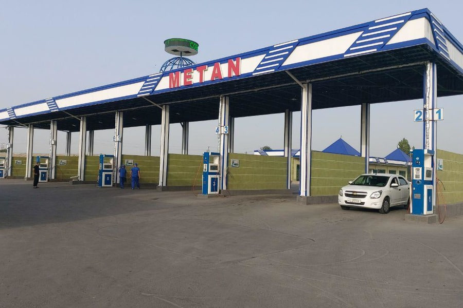 В Узбекистане повысили ограничение цены газа на заправках