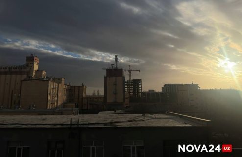 Воздух Ташкента остается слегка пыльным