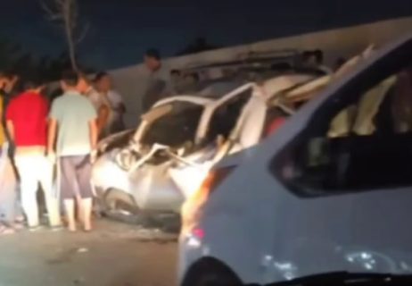 В Ташкенте автомобили Matiz и Cobalt устроили крупную аварию — видео