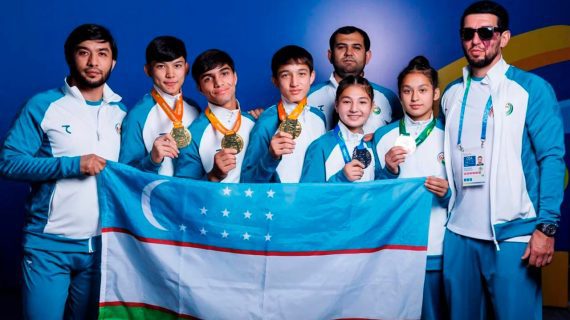 Узбекистан занял первое место на спортивных играх «Дети Азии»