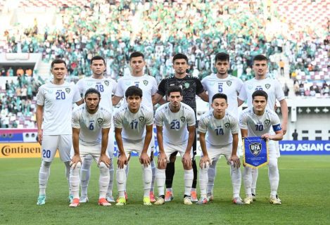 Сборная Узбекистана провела товарищеский матч с французским клубом