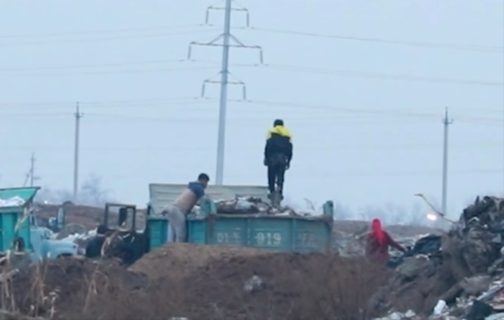 В Ташобласти посадили мужчину за незаконный сброс мусора в русло реки Чирчик