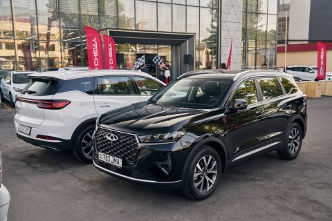 Тест-драйв новых моделей Chery Tiggo 7 Pro 2024 и Tiggo 8 Pro Max 2024 прошел в горах Узбекистана