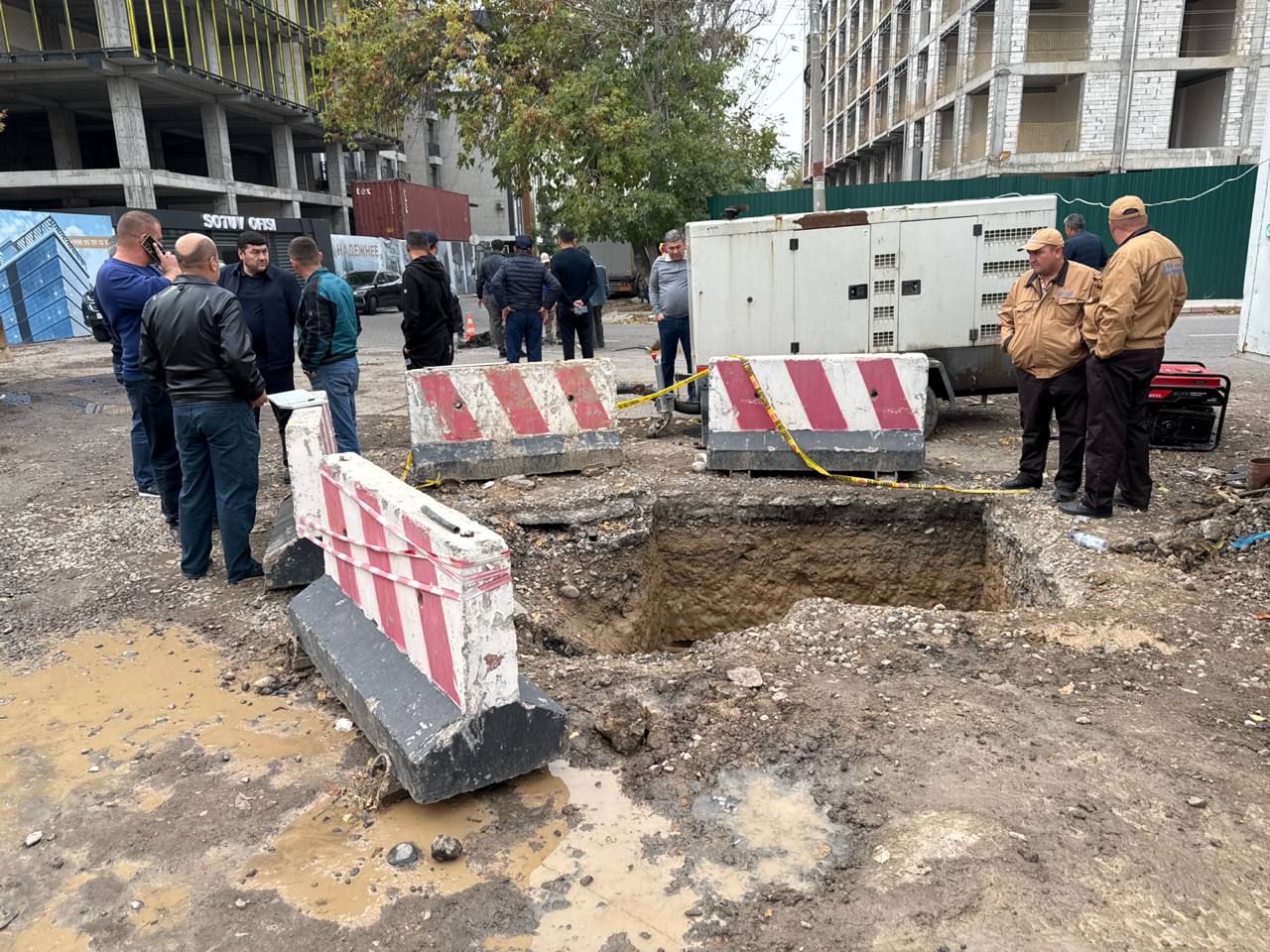 В Ташкенте сотни жителей остались без света из-за ошибки строителей