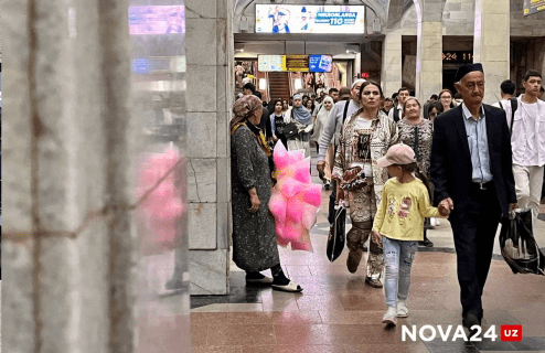 Житель Ташкента приставал к ребёнку в метро