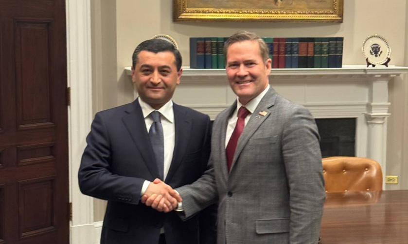 Бахтиер Саидов встретился с советником президента США Майклом Уолтцем