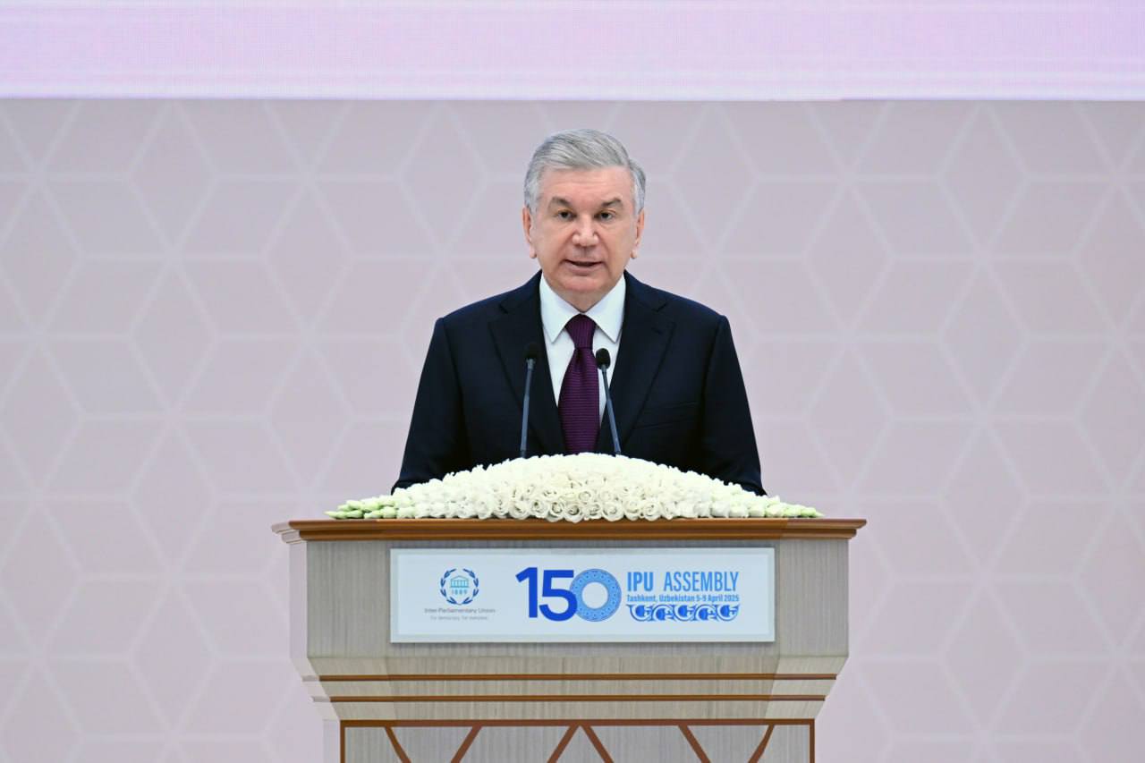 Шавкат Мирзиёев выступил на Ассамблее Межпарламентского союза — главное 1 Шавкат Мирзиёев выступил на Ассамблее Межпарламентского союза — главное