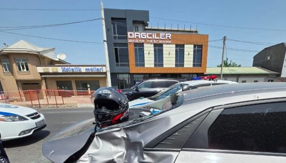 В Ташкенте в страшном ДТП погиб мотоциклист — видео 2 В Ташкенте в страшном ДТП погиб мотоциклист — видео