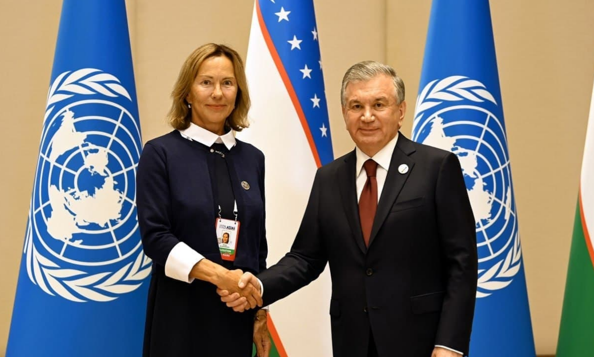 Состоялась встреча президента Узбекистана с замгенсека ООН