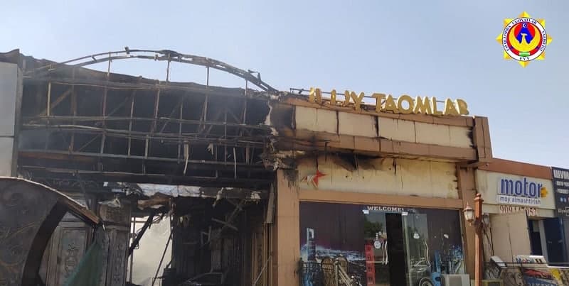 В МЧС уточнили, в каком из районов Ташкента на самом деле случился пожар