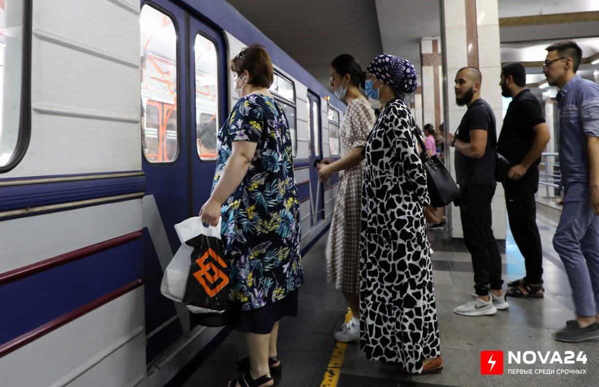 На ташкентском метро за полгода «прокатились» 47 миллионов раз