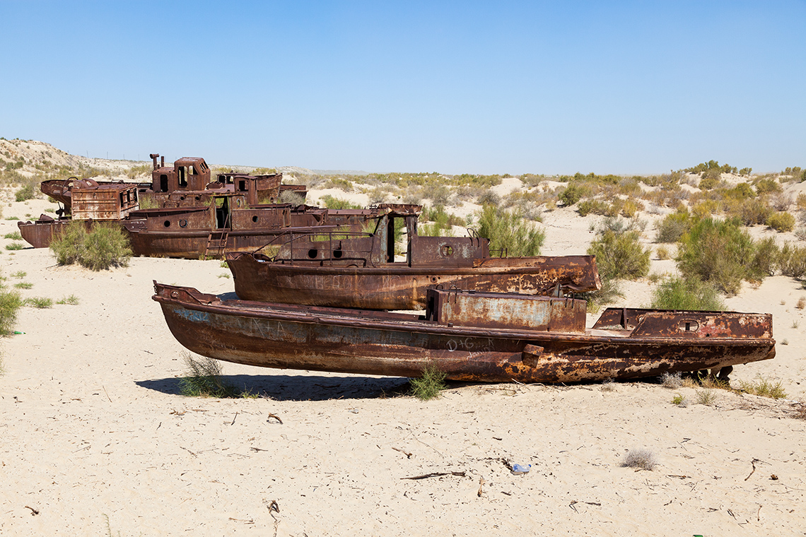 В Узбекистане сняли клип о катастрофе Аральского моря — фото