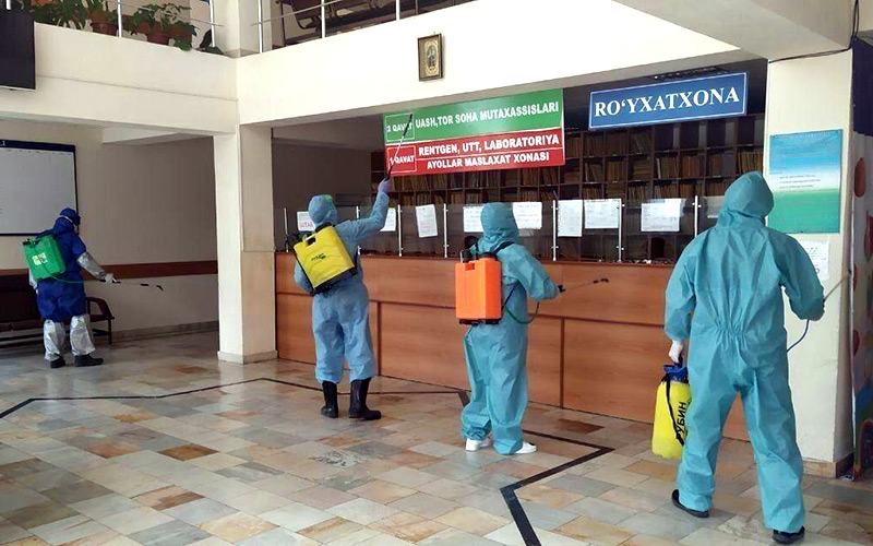 Количество зараженных коронавирусом в Узбекистане перевалило за 37 тысяч