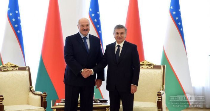 Шавкат Мирзиеев поздравил Александра Лукашенко с очередной победой на выборах президента