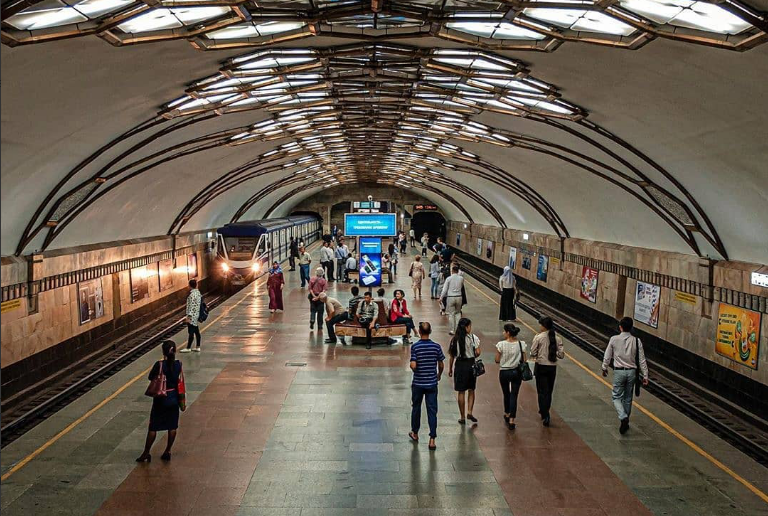 Названа дата возобновления работы ташкентского метрополитена