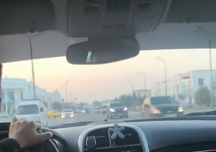 В Узбекистане задержали ехавшего по «встречке» водителя Malibu с установленной мигалкой — видео