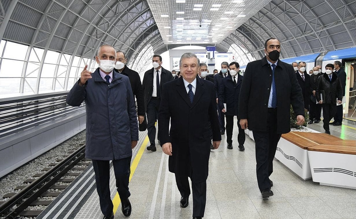 В Ташкенте запущена Сергелийская линия метро