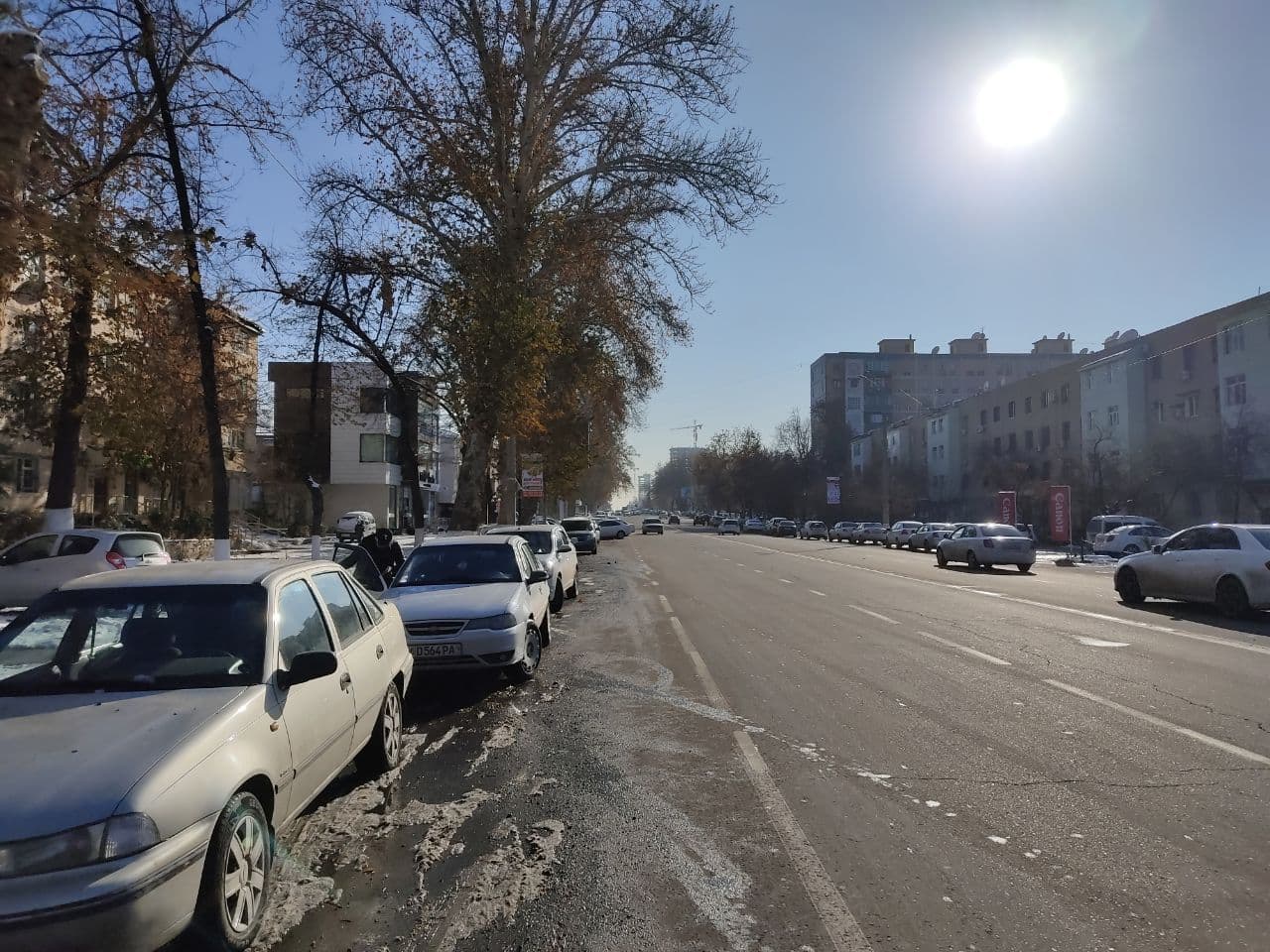Узбекистанцам рассказали о морозной погоде на выходных