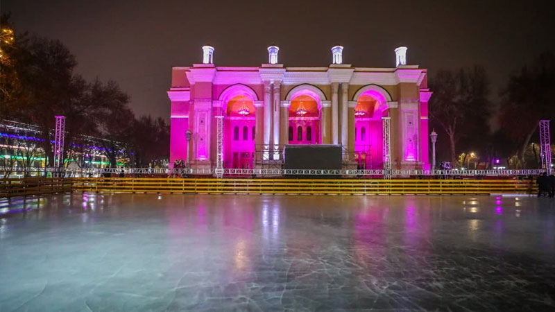В Ташкенте откроется каток под открытым небом