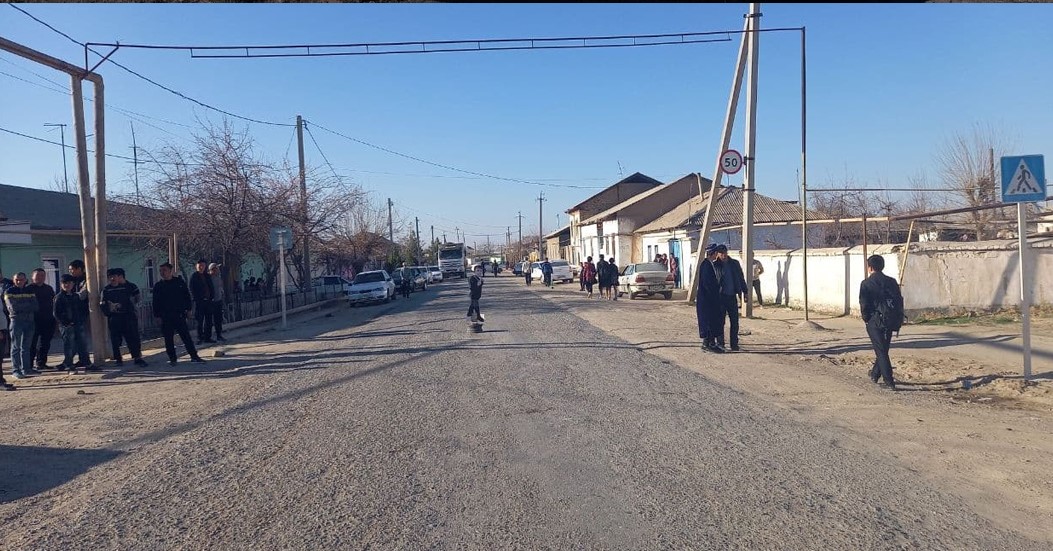 В Узбекистане водитель Nexia сбил шестилетнего ребенка не пешеходном переходе возле школы