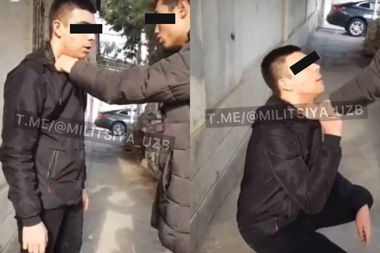 В Ташкенте школьник побил одноклассника и заставил встать перед ним на колени