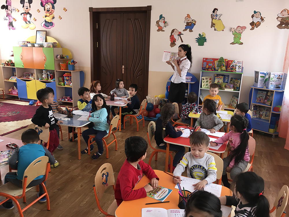 В Узбекистане планируют увеличить охват дошкольного образования
