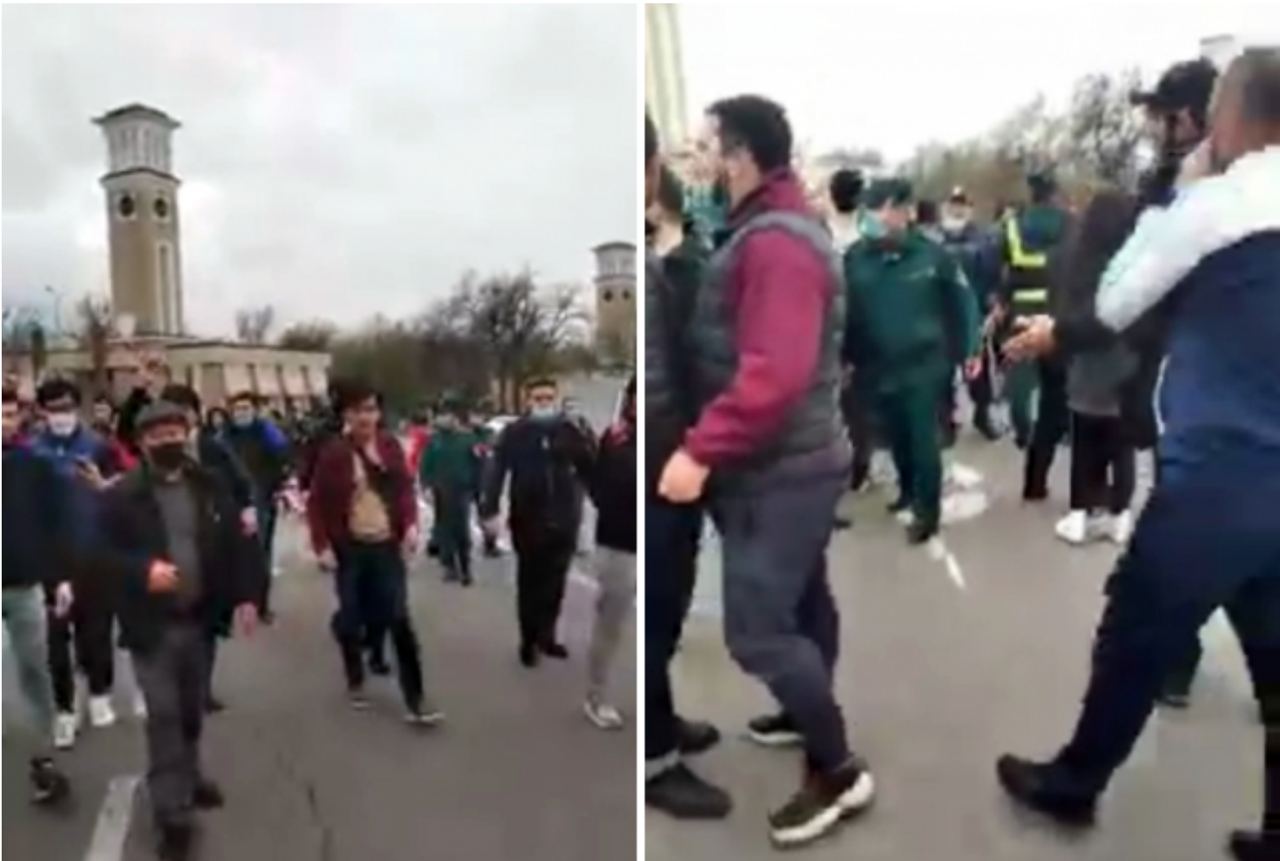 Официальная позиция: опубликованы подробности неизвестного столпотворения в Ташкенте с криками «Аллах велик»