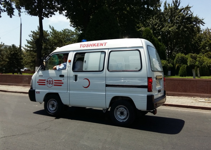 Узбекистан планирует отказаться от автомобиля Damas в качестве кареты скорой помощи
