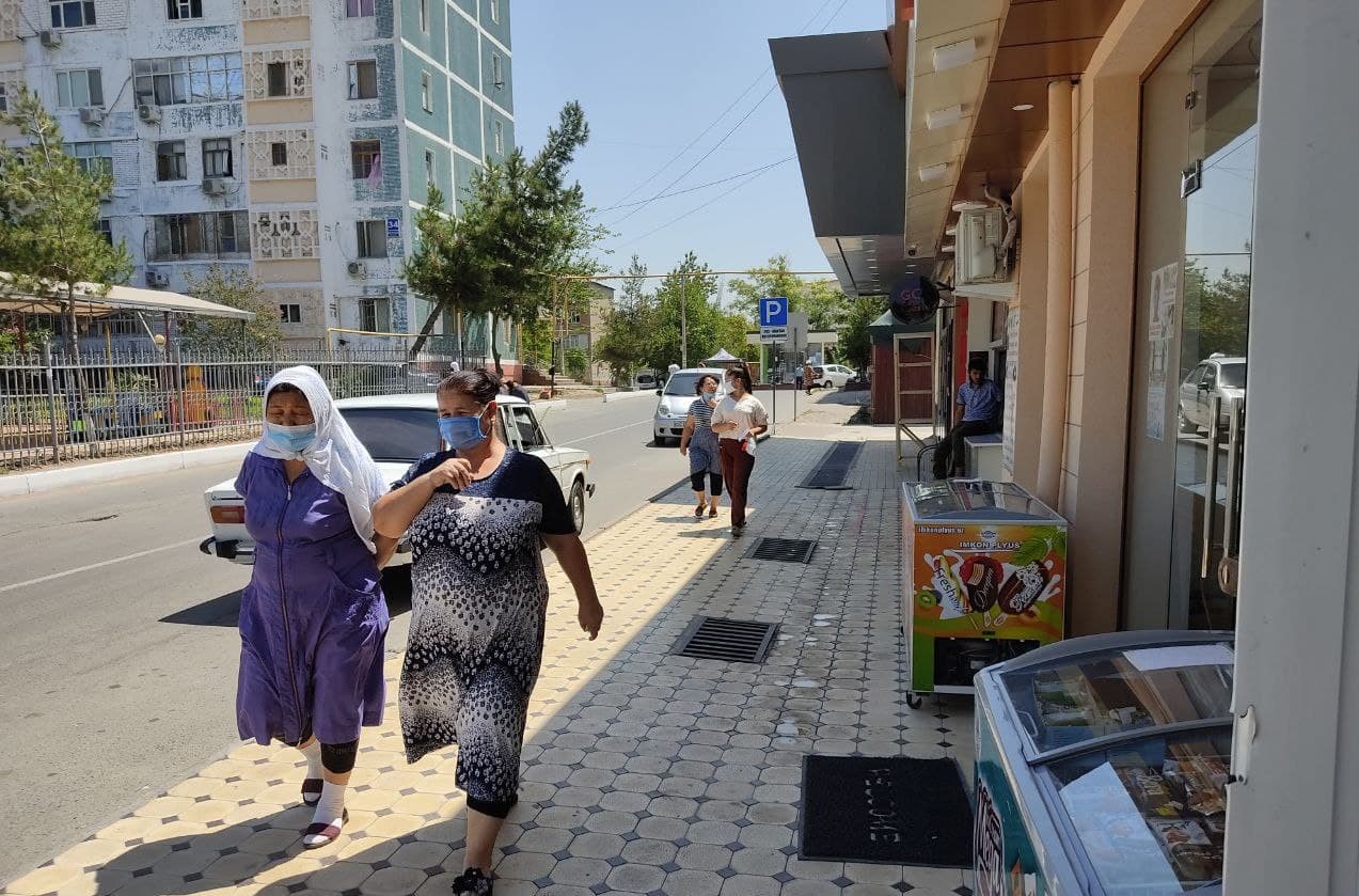 В Узбекистане количество зараженных коронавирусом перевалило за сто тысяч человек