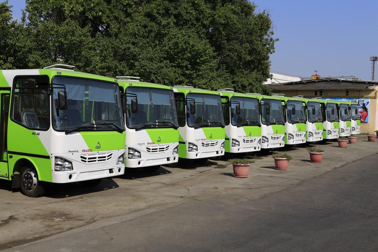 Столицу Киргизии заполонят полсотни автобусов узбекского производства