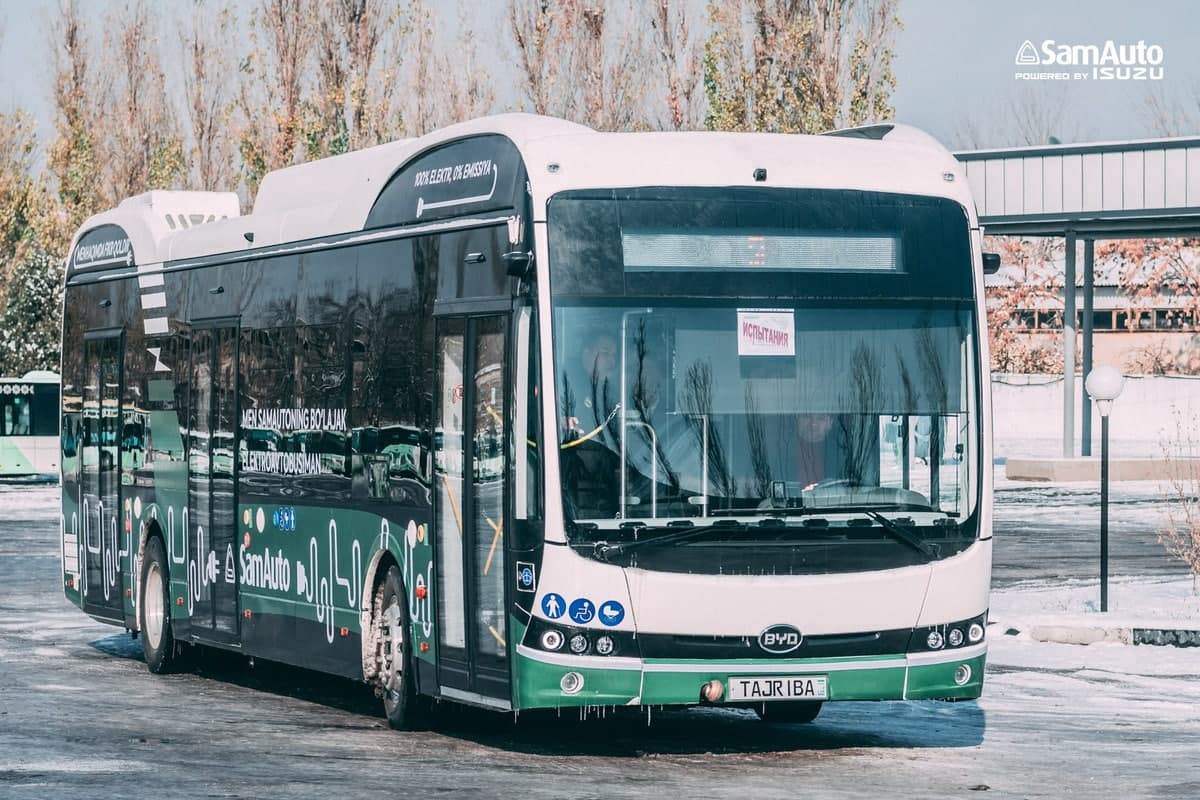 В Самарканде появятся «зеленые» автобусы