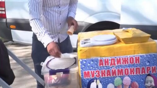 В Ташкенте конфисковали почти тонну «заразного» «Андижанского мороженого»